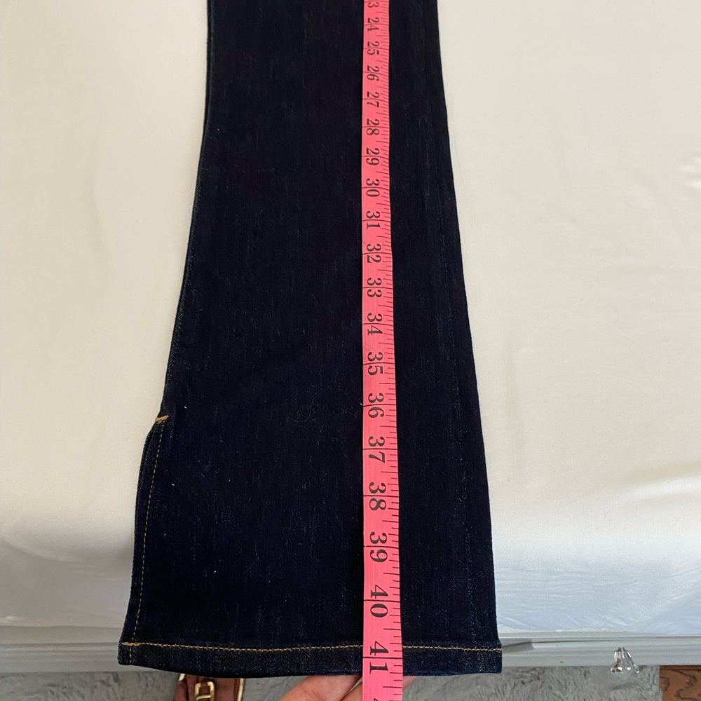 EXPRESS WOMEN SKYSCRAPER MID RISE BLUE JEANS SIZE 4R - Picture 12 of 17